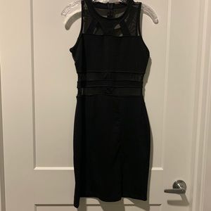 POOF! Black Cocktail Dress    Like New, Worn Once